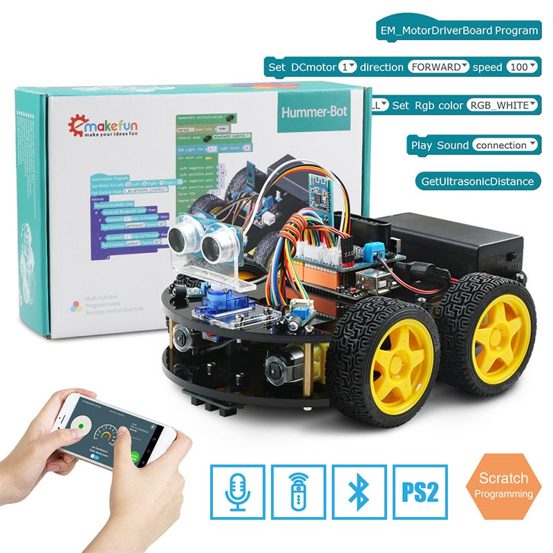 Robot 4WD Car  Educational Stem Toy